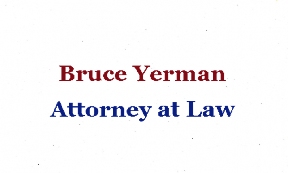 Bruce Yerman, Attorney at Law